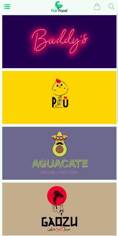 Native Consulting x Foir'Food Application Restaurants